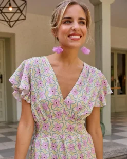 Polin et moi Vestido Largo Dami