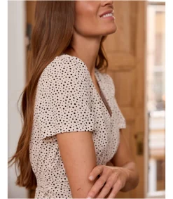 Polin et moi Vestido Largo Lunar