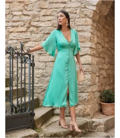 Polin et moi Vestido Largo Mercedes