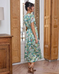 Polin et moi Vestido Largo Rosinda