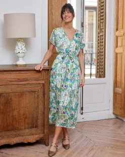 Polin et moi Vestido Largo Rosinda