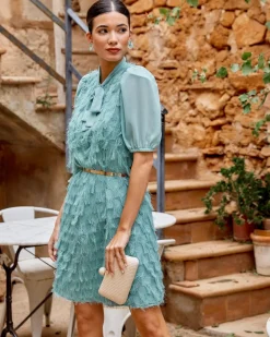 Polin et moi Vestido Lazada Flecos Moni