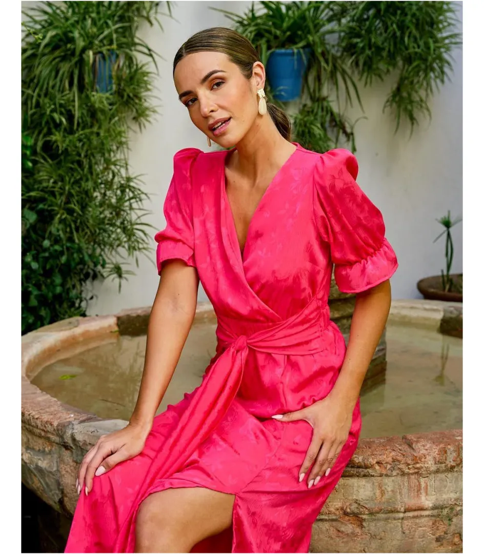 Polin et moi Vestido Lazo Camelia