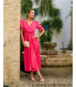 Polin et moi Vestido Lazo Camelia