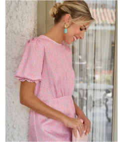 Polin et moi Vestido Midi Aimée