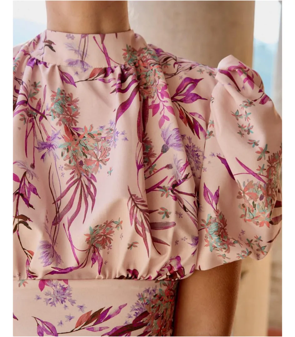 Polin et moi Vestido Midi Ana