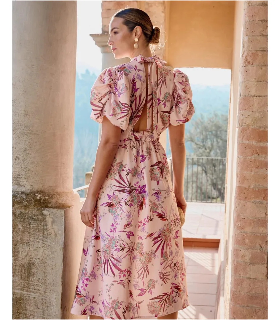 Polin et moi Vestido Midi Ana