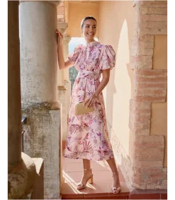 Polin et moi Vestido Midi Ana