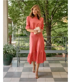 Polin et moi Vestido Midi Manuela