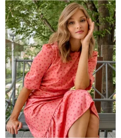 Polin et moi Vestido Midi Manuela