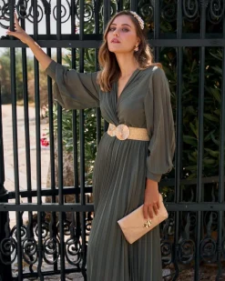 Polin et moi Vestido Midi Nashira