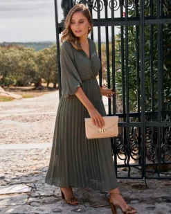 Polin et moi Vestido Midi Nashira