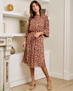 Polin et moi Vestido Midi Pliza