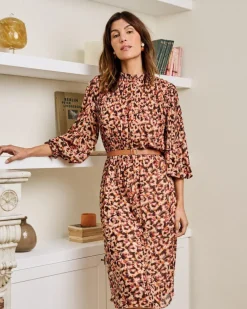 Polin et moi Vestido Midi Pliza