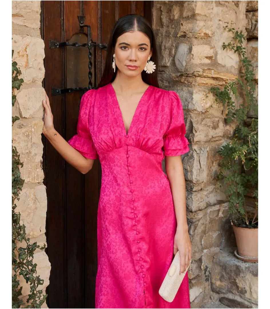 Polin et moi Vestido Midi Ula