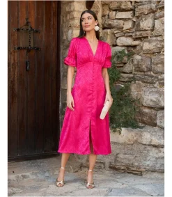 Polin et moi Vestido Midi Ula