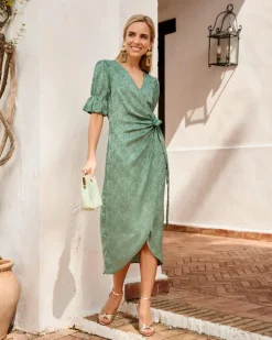 Polin et moi Vestido Midi Yara