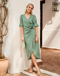 Polin et moi Vestido Midi Yara