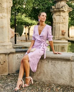 Polin et moi Vestido Nudo Adrianna