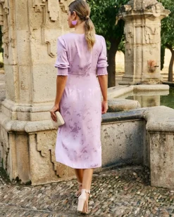 Polin et moi Vestido Nudo Adrianna