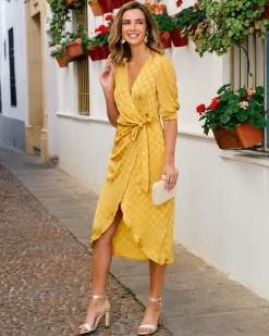 Polin et moi Vestido Nudo Adrianna