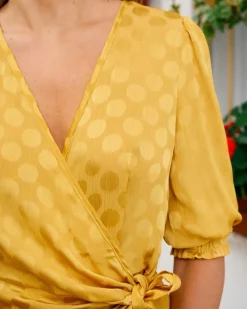 Polin et moi Vestido Nudo Adrianna