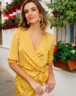 Polin et moi Vestido Nudo Adrianna