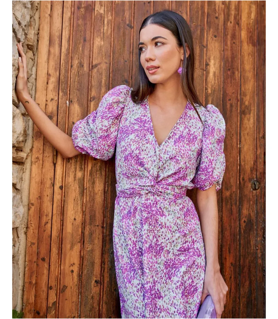 Polin et moi Vestido Nudo Mabel