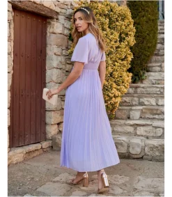 Polin et moi Vestido Plisado Gema