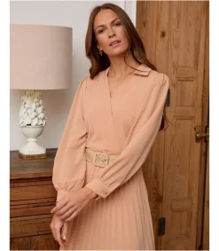 Polin et moi Vestido Plisado Mindy