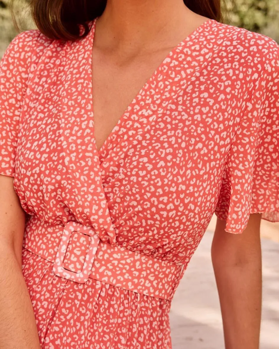 Polin et moi Vestido Plisado Olinda