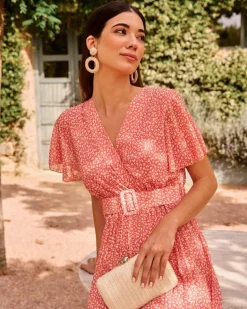 Polin et moi Vestido Plisado Olinda