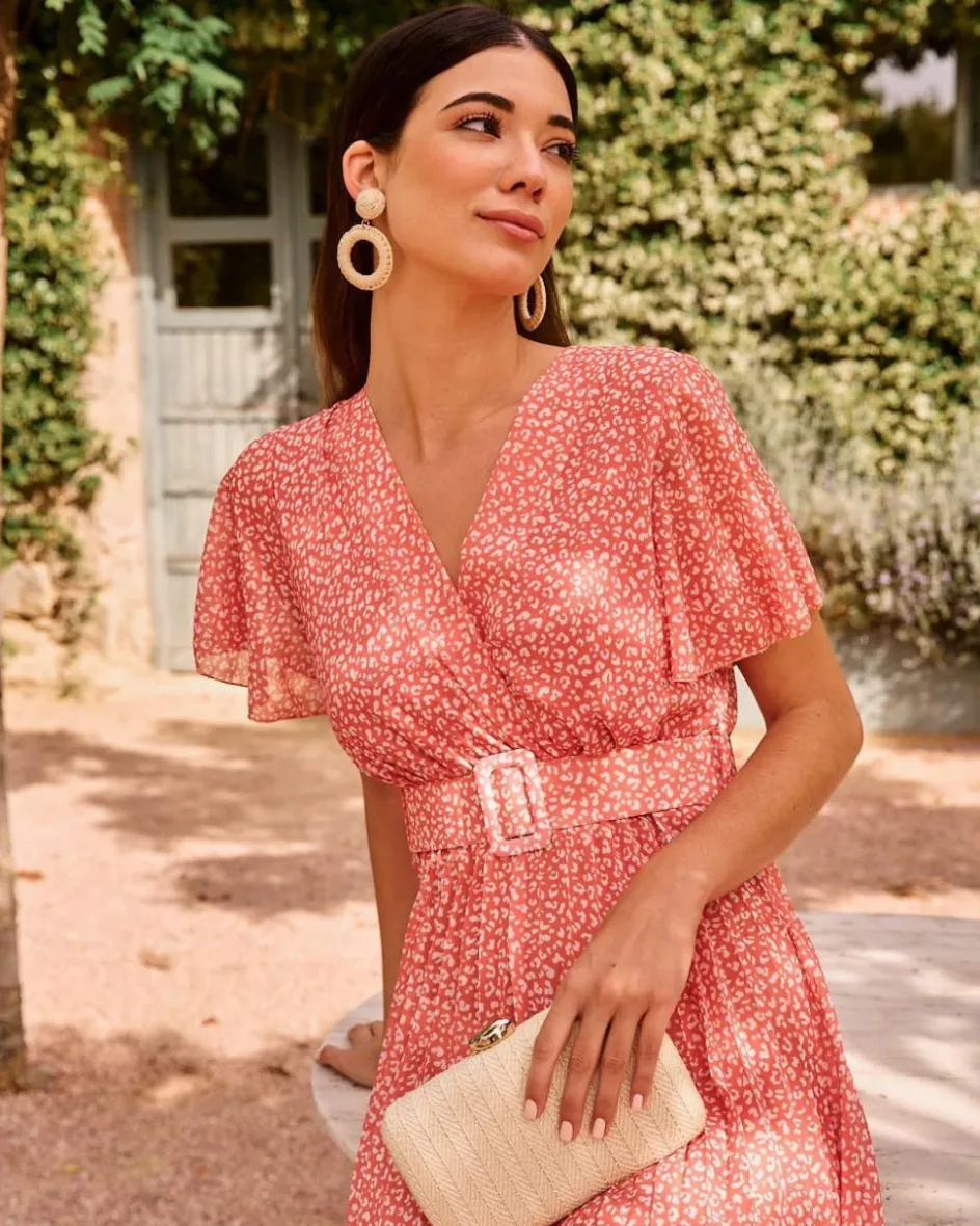 Polin et moi Vestido Plisado Olinda