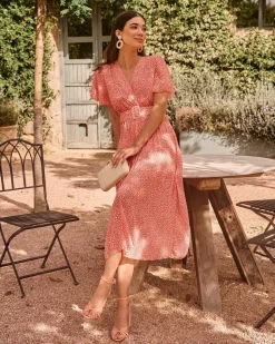 Polin et moi Vestido Plisado Olinda