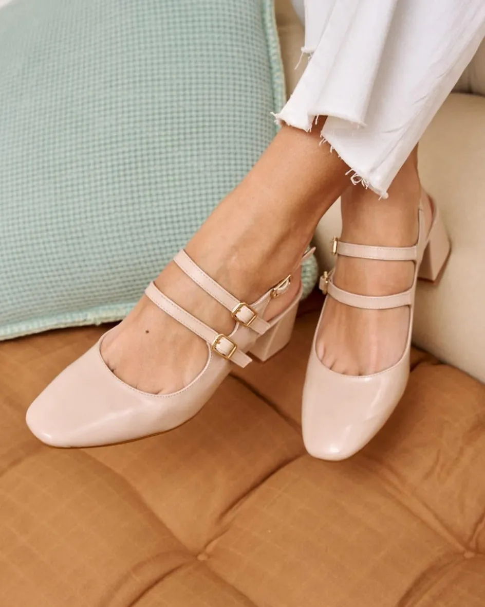 Polin et moi Zapato Destalonado Nudia