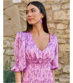 Polin et moi Vestido Flores Ona